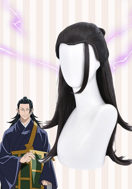 Jujutsu Kaisen Suguru Geto Black Cosplay Wig
