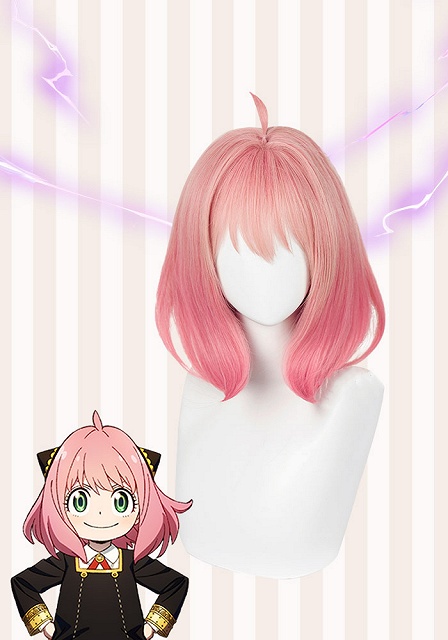 Spy × Family Anya Forger Pink Cosplay Wig