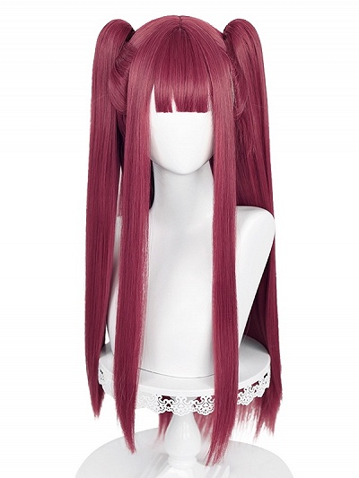 My Dress-Up Darling Marin Kitagawa Little Devil Liz Dark Red Cosplay Wig