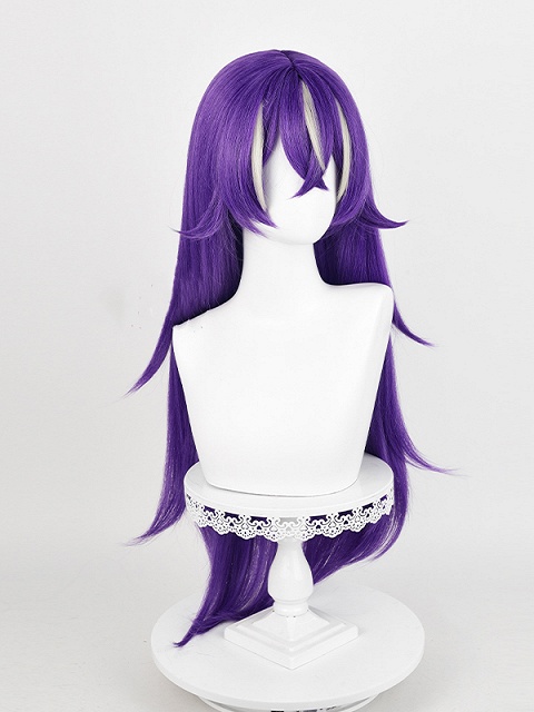 Genshin impact Chevreuse Purple Cosplay Wig