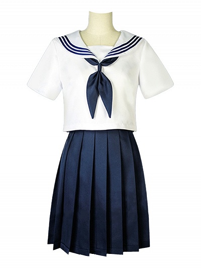 Summer Time Rendering Mio Kofune JK Sailor Cosplay Costume