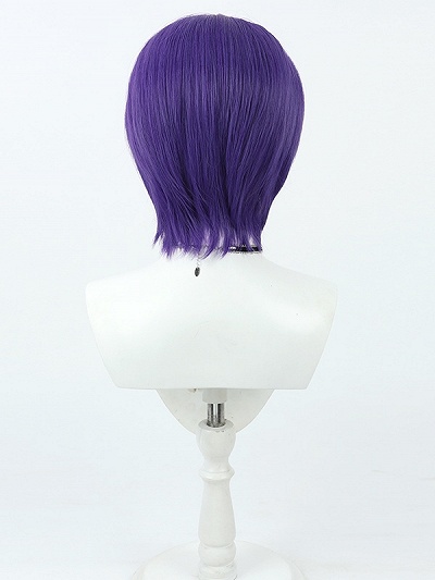 Blue Lock Reo Mikage Purple Cosplay Wig