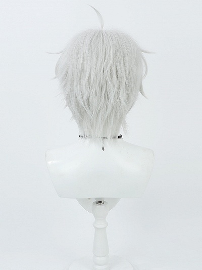 Blue Lock Seishiro Nagi Silver Grey Cosplay Wig