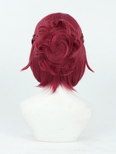 Blue Lock Anri Teieri Red Cosplay Wig