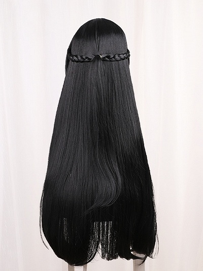 Zenless Zone Zero Miyabi Black Cosplay Wig