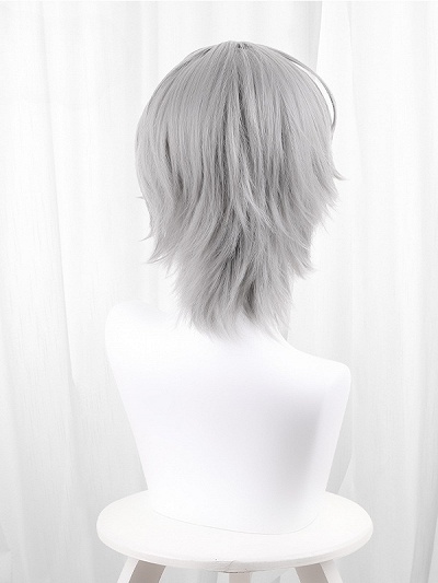 Zenless Zone Zero Wise Grey Cosplay Wig