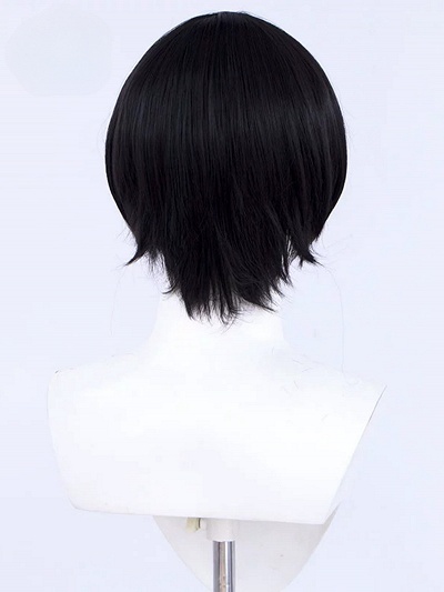 Undead Unluck Fuuko Izumo Black Cosplay Wig