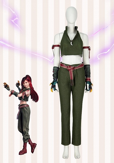 Final Fantasy Ⅶ Ever Crisis  Tifa Lockhart Cosplay Costume