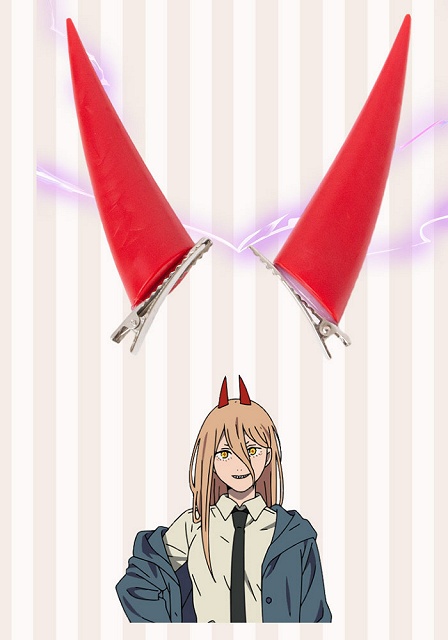 Chainsaw Man Power Cosplay Hair Accessory