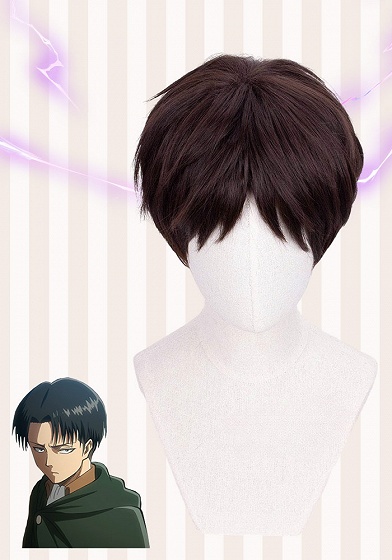 Attack on Titan Survey Corps Eren Yaeger Brown Cosplay Wig