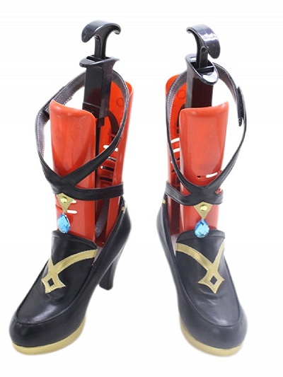 Genshin Impact Lisa Minci Skin A Sobriquet Under Shade Cosplay Shoes