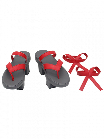 Genshin Impact Naganohara Yoimiya Cosplay Shoes