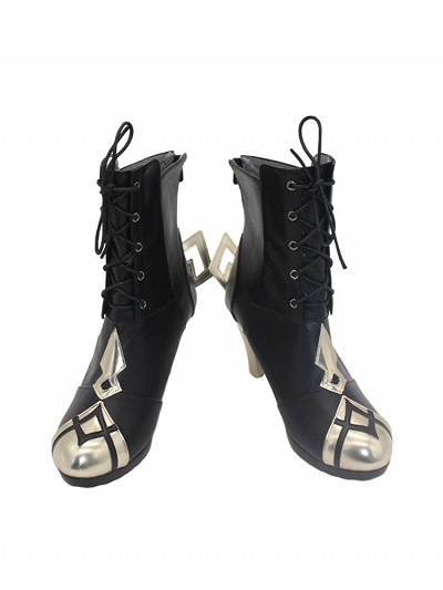 Genshin Impact Fatui Servant Arlecchino Cosplay Shoes
