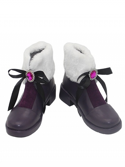 Genshin Impact Keqing Cosplay Shoes