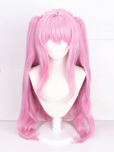 Goddess of Victory: Nikke Yuni Pink Cosplay Wig