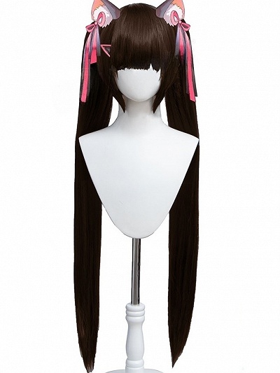 Goddess of Victory: Nikke Nero Brown Cosplay Wig