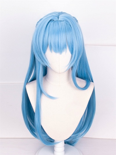 Goddess of Victory: Nikke Helen Blue Cosplay Wig