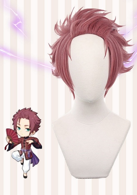 Blue Lock Sae Itoshi Red Cosplay Wig