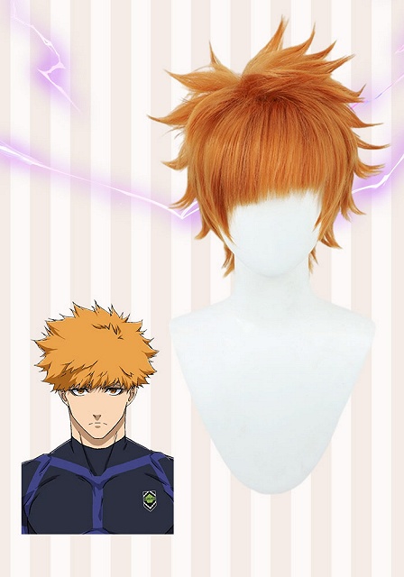 Blue Lock Rensuke Kunigami Yellow Cosplay Wig