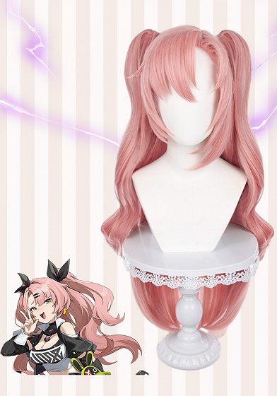 Zenless Zone Zero Nicole Demara Pink Cosplay Wig