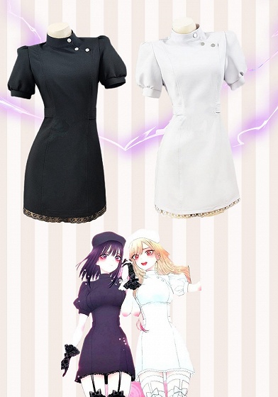 My Dress-Up Darling Marin Kitagawa/Shizuku Kuroe Nurse Cosplay Costume
