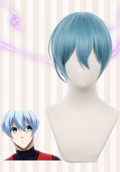 Blue Lock Yo Hiori Blue Cosplay Wig