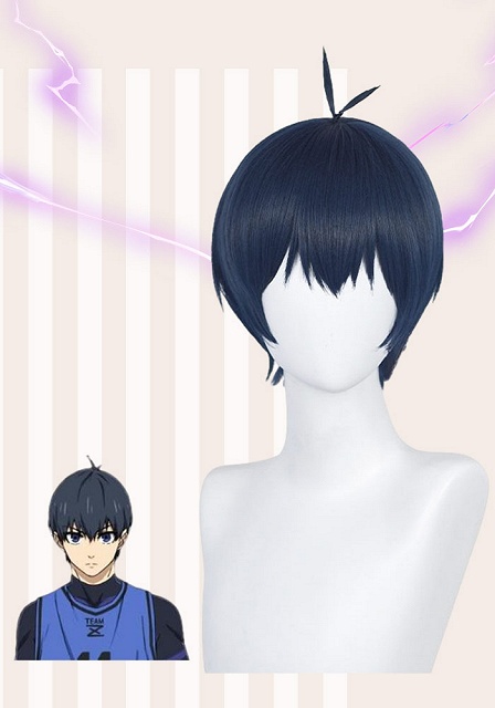 Blue Lock Yoichi Isagi Blue Cosplay Wig