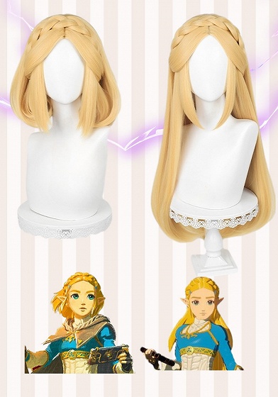 The Legend of Zelda Princess Zelda Blonde Cosplay Wig