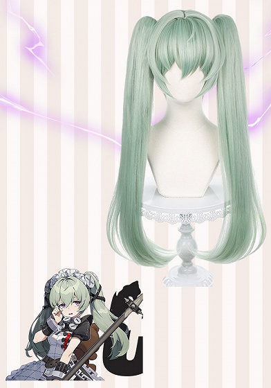 Zenless Zone Zero Corin Wickes Green Cosplay Wig