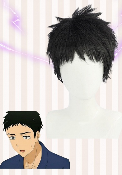 My Dress-Up Darling Wakana Gojo Black Cosplay Wig