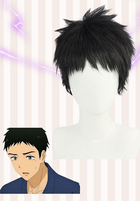 My Dress-Up Darling Wakana Gojo Black Cosplay Wig