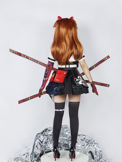 Honkai Impact 3rd Asuka Shikinami Langley Cosplay Costume 