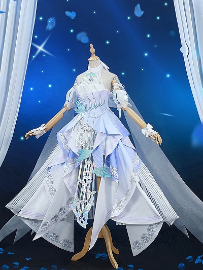 Honkai Impact 3rd  Cerulean Court Fu Hua Cosplay Costume