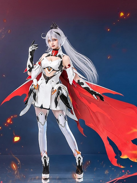 Honkai Impact 3rd Herrscher of Flamescion Kiana Kaslana Cosplay Costume