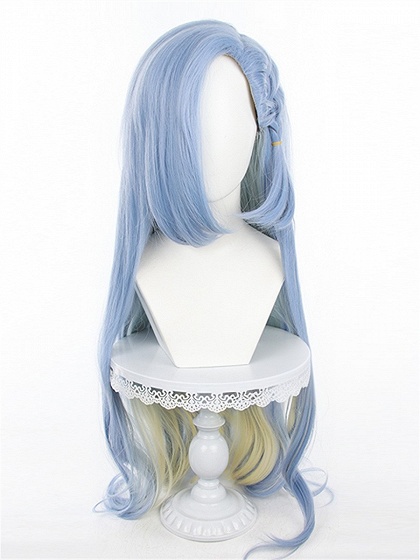 Reverse:1999 Thirty-Seven 37 Blue Cosplay Wig