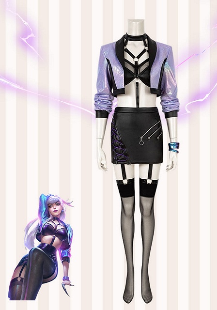 League of Legends K/DA All Out Evelynn Cosplay Costume