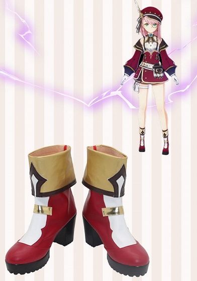 Genshin Impact Charlotte Cosplay Shoes