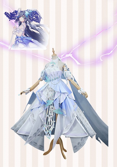 Honkai Impact 3rd  Cerulean Court Fu Hua Cosplay Costume