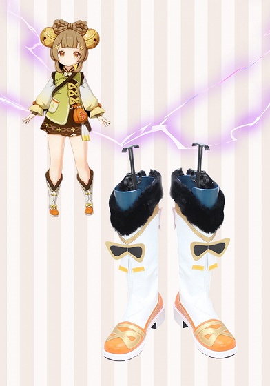 Genshin Impact Yaoyao Cosplay Shoes