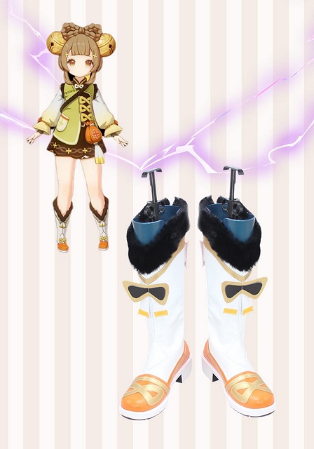 Genshin Impact Yaoyao Cosplay Shoes