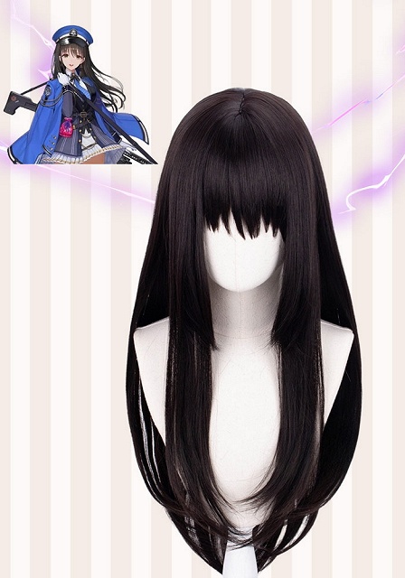 Goddess of Victory: Nikke Diesel Black Cosplay Wig