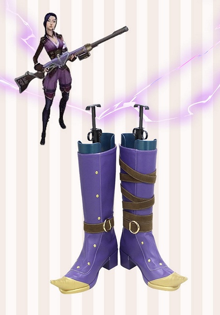 League of Legends Arcane Caitlyn Cosplay Shoes