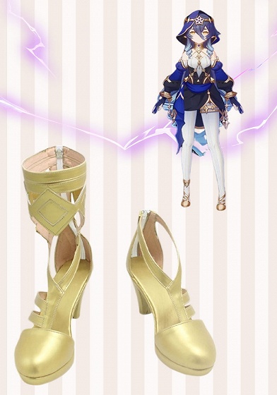 Genshin Impact Layla Cosplay Shoes