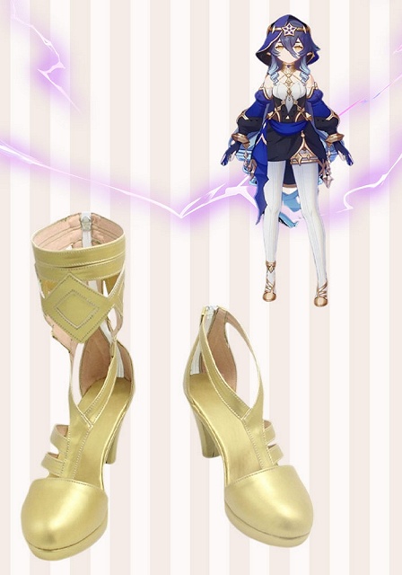 Genshin Impact Layla Cosplay Shoes