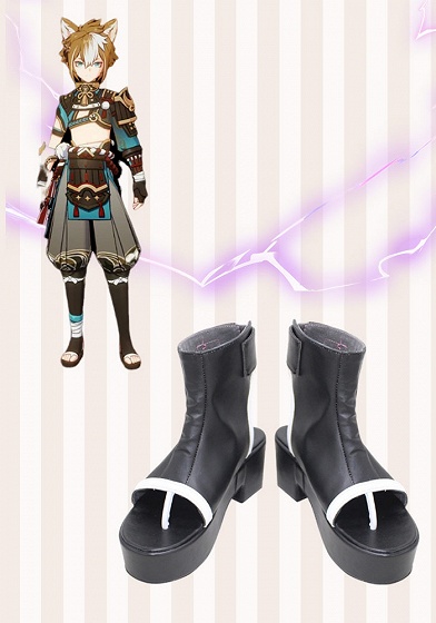 Genshin Impact Gorou Cosplay Shoes