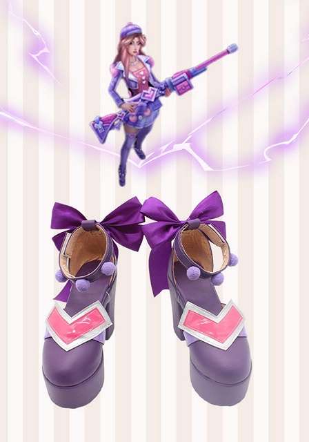 League of Legends Heartthrob Caitlyn Cosplay Shoes