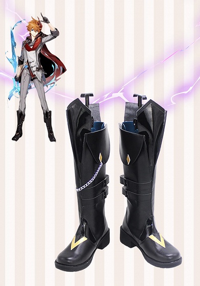 Genshin Impact Tartaglia Cosplay Shoes