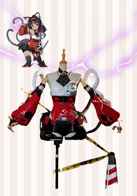 Zenless Zone Zero Nekomiya Mana Cosplay Costume