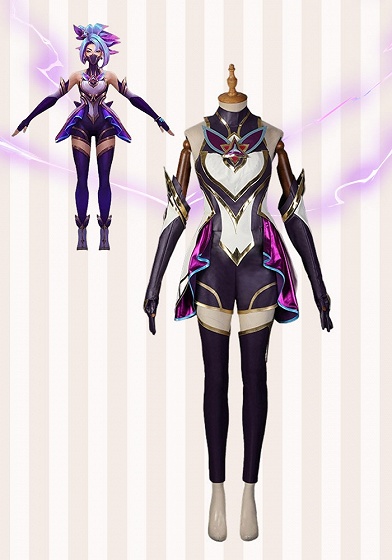 League of Legends Star Guardian Akali Cosplay Costume