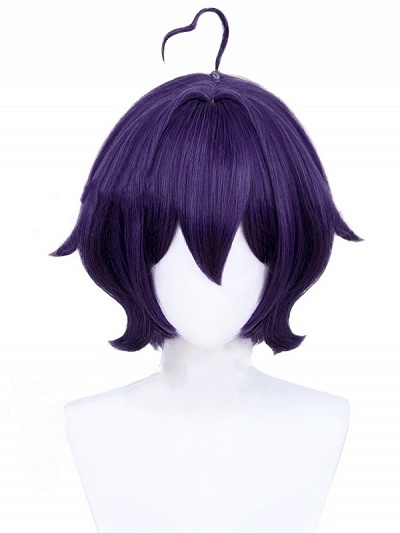 Gushing over Magical Girls Hiiragi Utena Purple Cosplay Wig